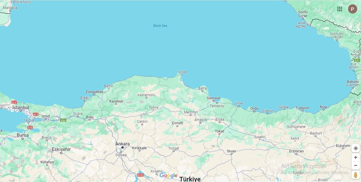 black sea region turkey