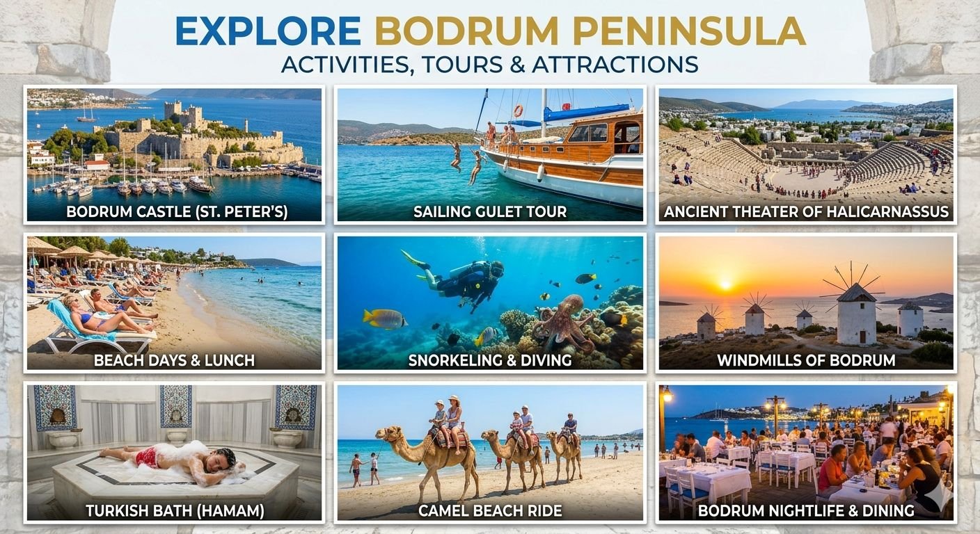 Places to Visit & Best Things To Do in Bodrum Peninsula